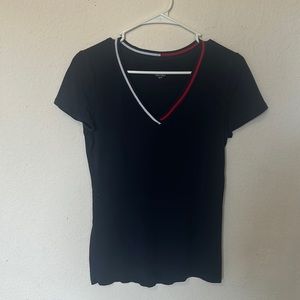Tommy Hilfiger- Navy Blue v-neck t-shirt